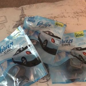 Febreze Car freshener set of 3